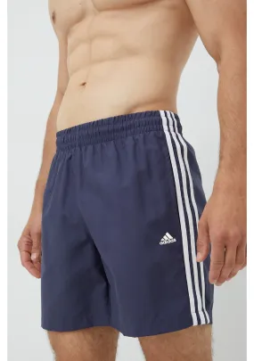 ADIDAS MENS 3 STRIPE MF SHORT <BR> Q37821