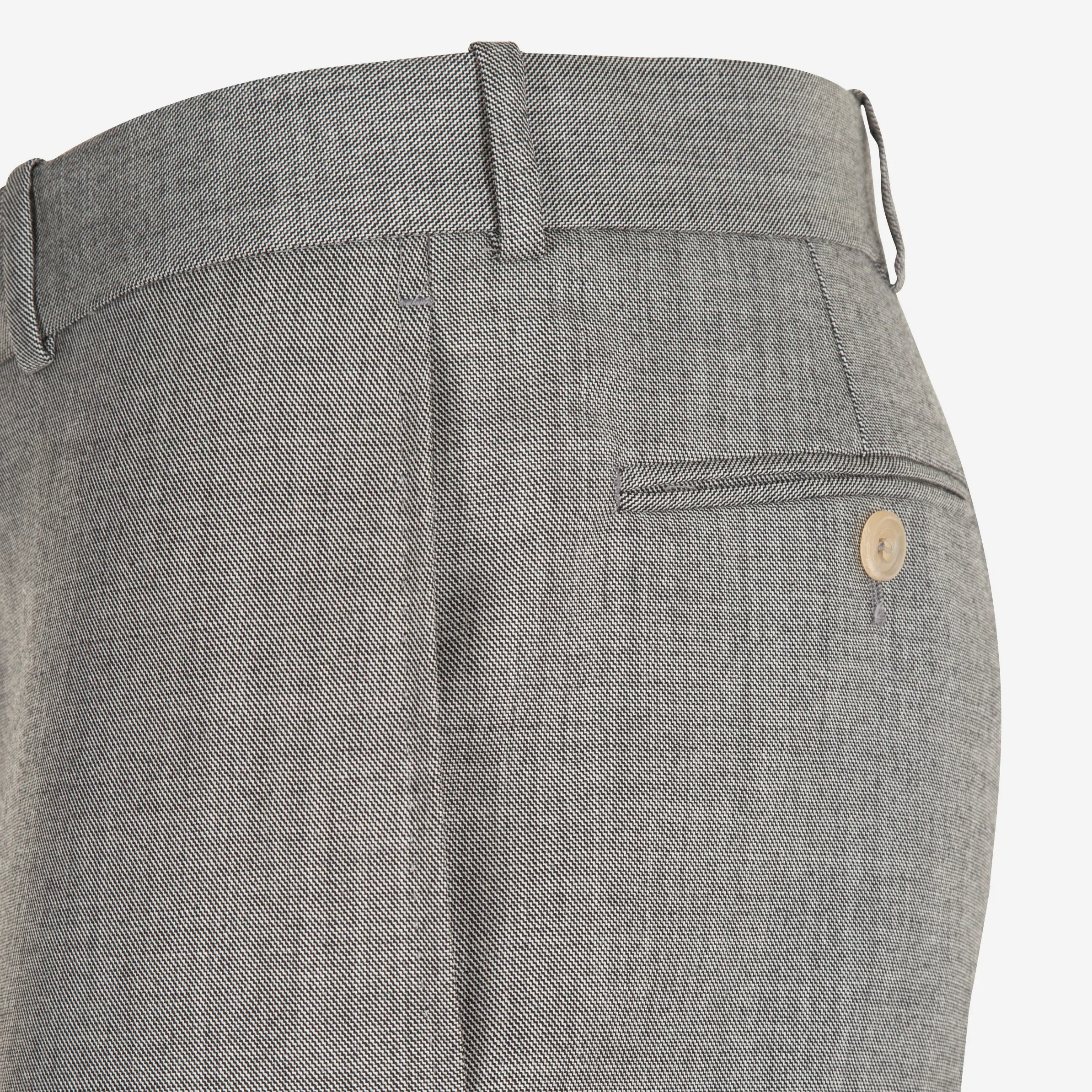 Alexander McQueen Sharkskin Wool Trousers