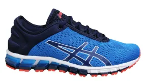 Asics Gel-Quantum 180 3 Blue Navy Low Lace Up Running Trainers - Mens