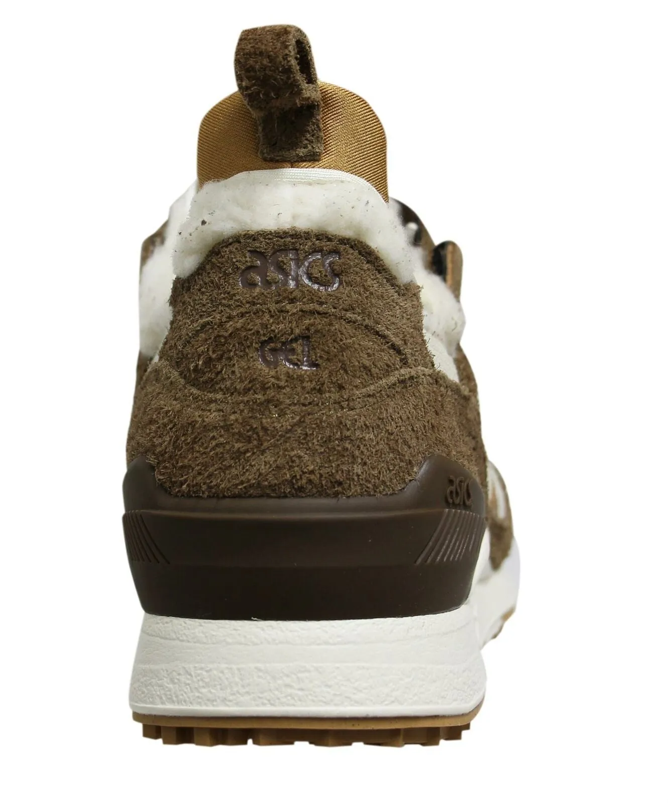 Asicstiger Gel-Lyte MT Brown Leather Lace Up Running Trainers - Mens