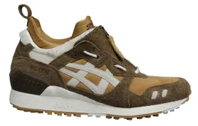 Asicstiger Gel-Lyte MT Brown Leather Lace Up Running Trainers - Mens