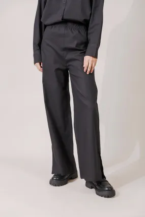 BASIC WIDE LEG TROUSERS