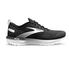 Brooks Revel 6 (Mens) Black/Blackened Pearl/White