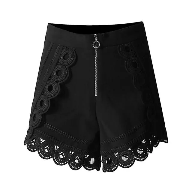 Bunko Lace Wide Leg Shorts