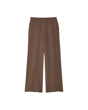 Cashmere Wide Leg Pant