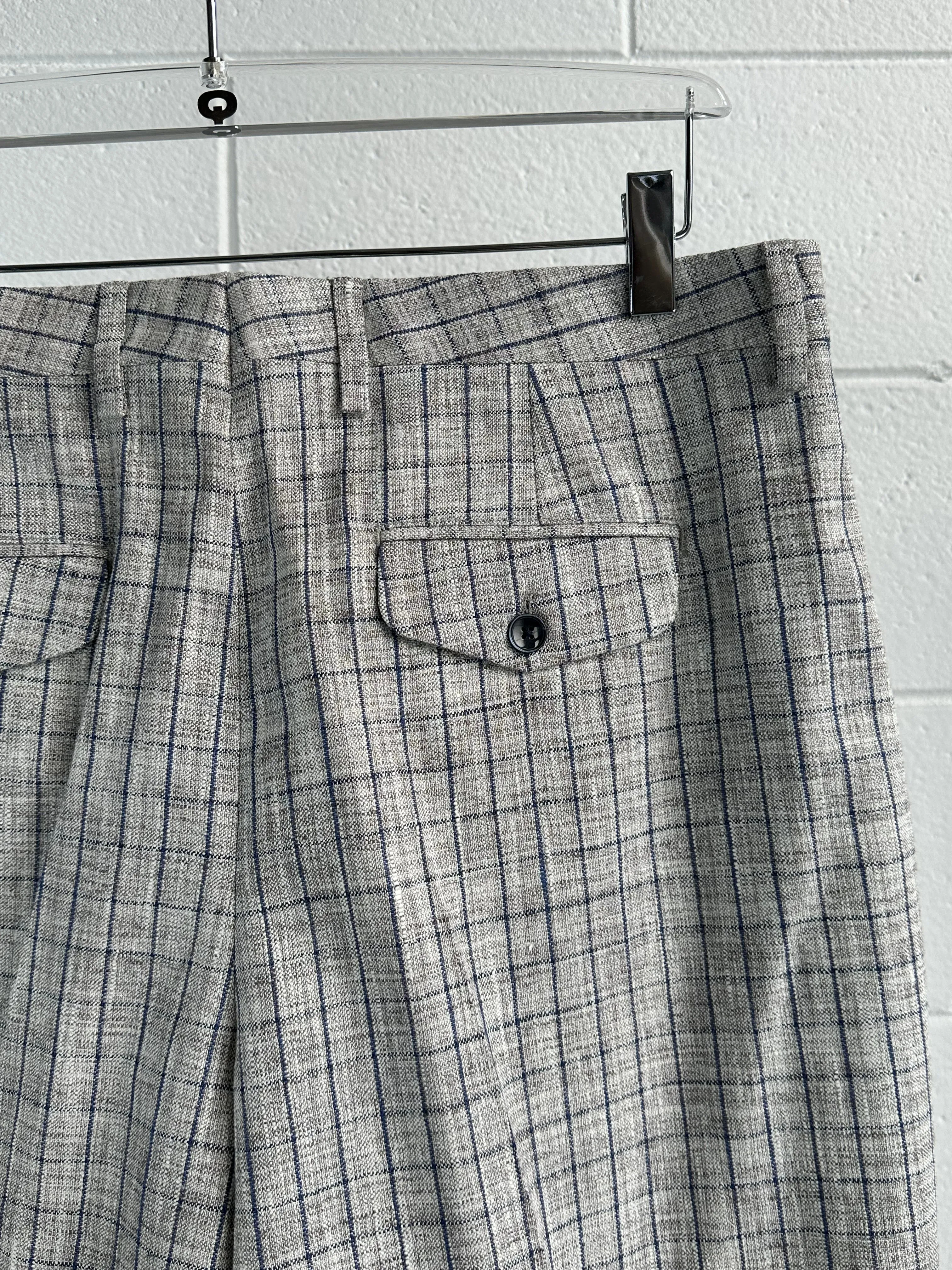 Checked Trousers