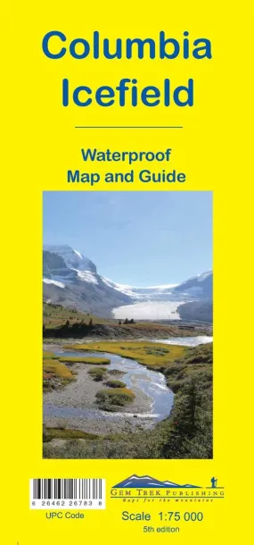 Columbia Icefield Waterproof Map