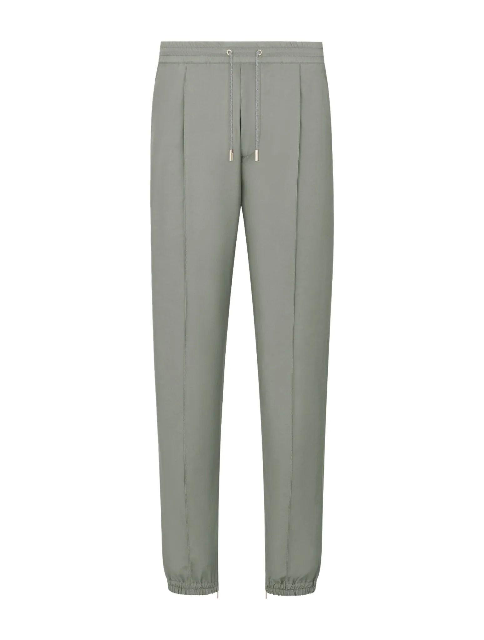 Cotton blend sports trousers