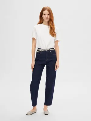 DAGMAR DARK BLUE DENIM - SELECTED FEMME