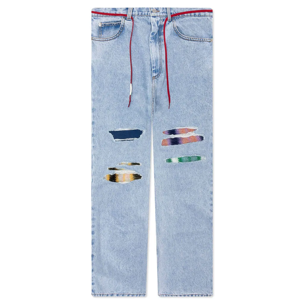 Denim Trousers - Illusion Blue