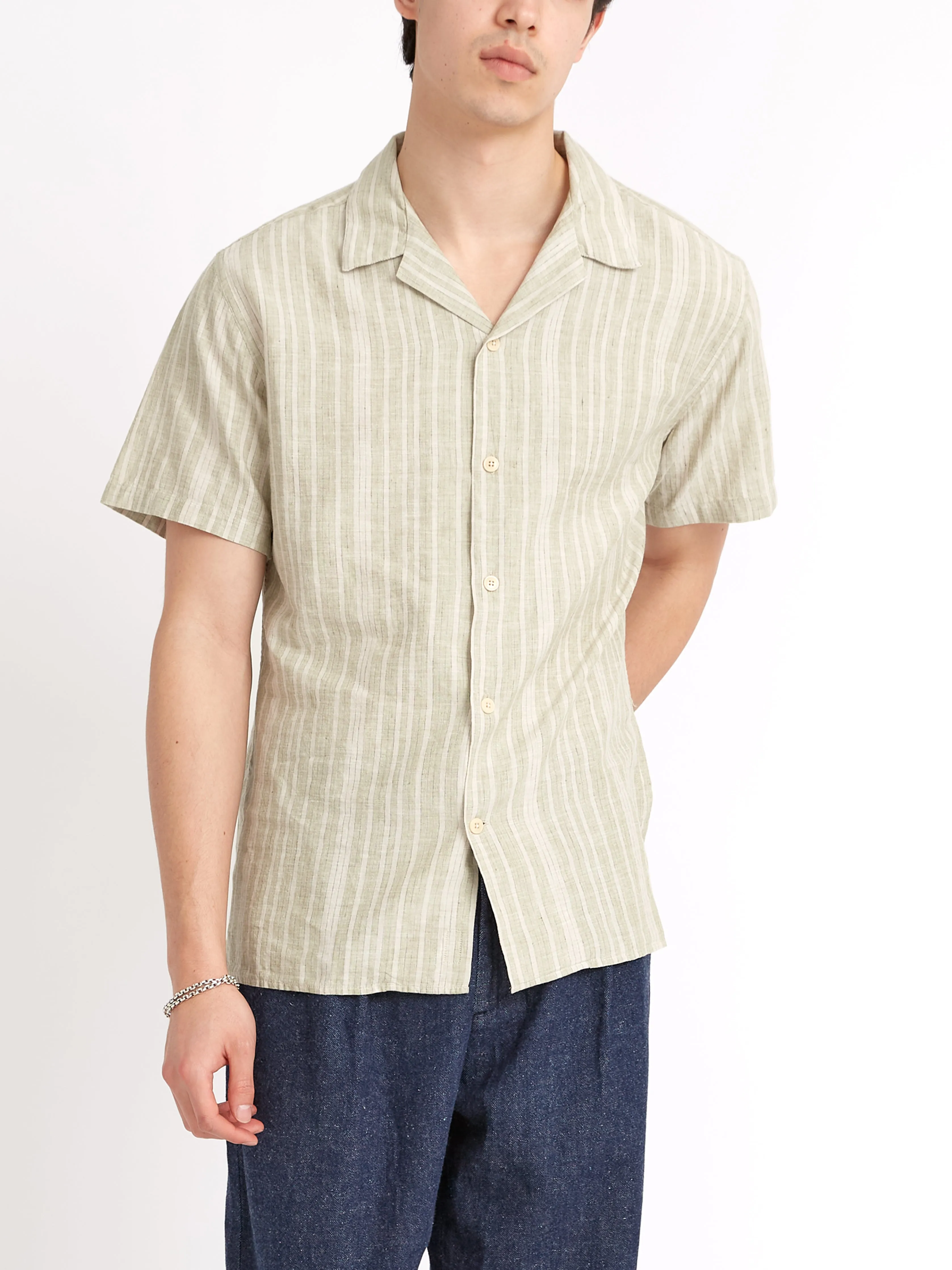 Havana Short Sleeve Shirt Dumont Green