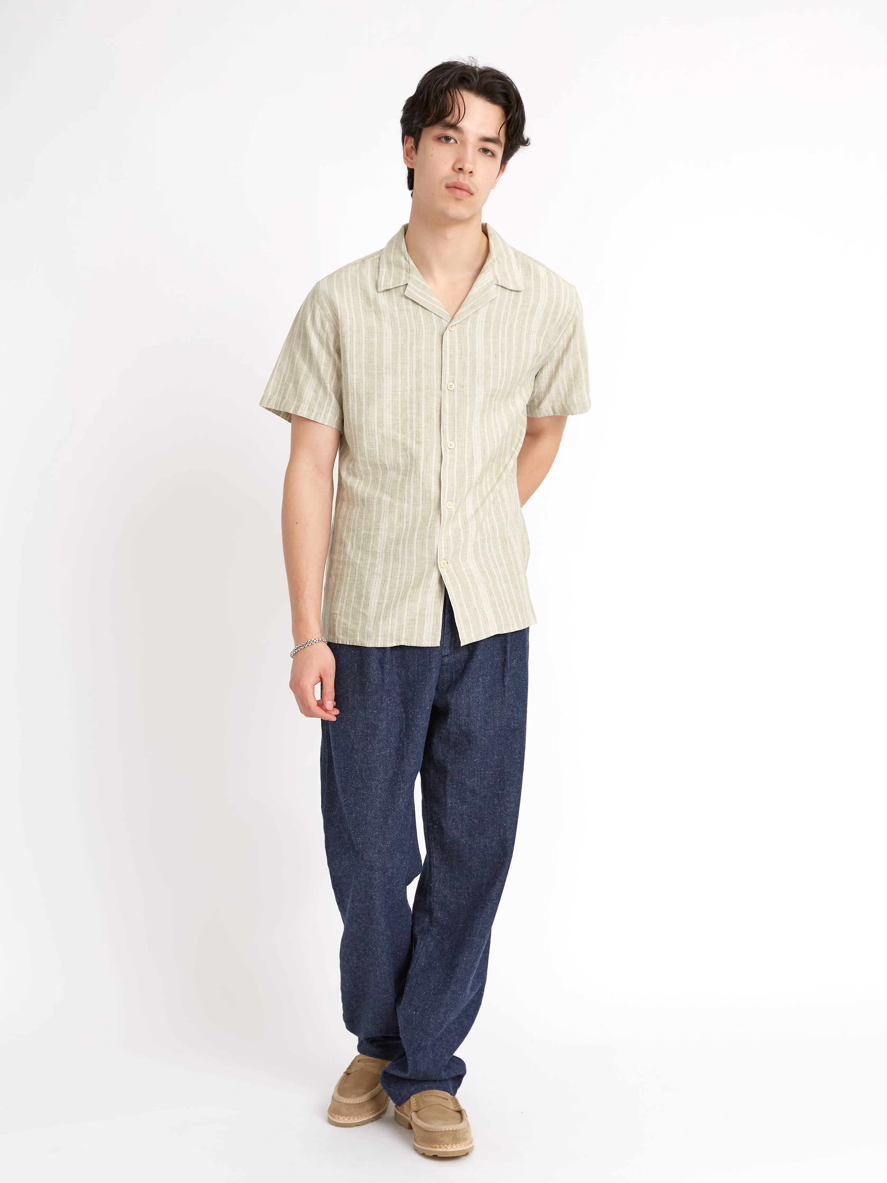 Havana Short Sleeve Shirt Dumont Green