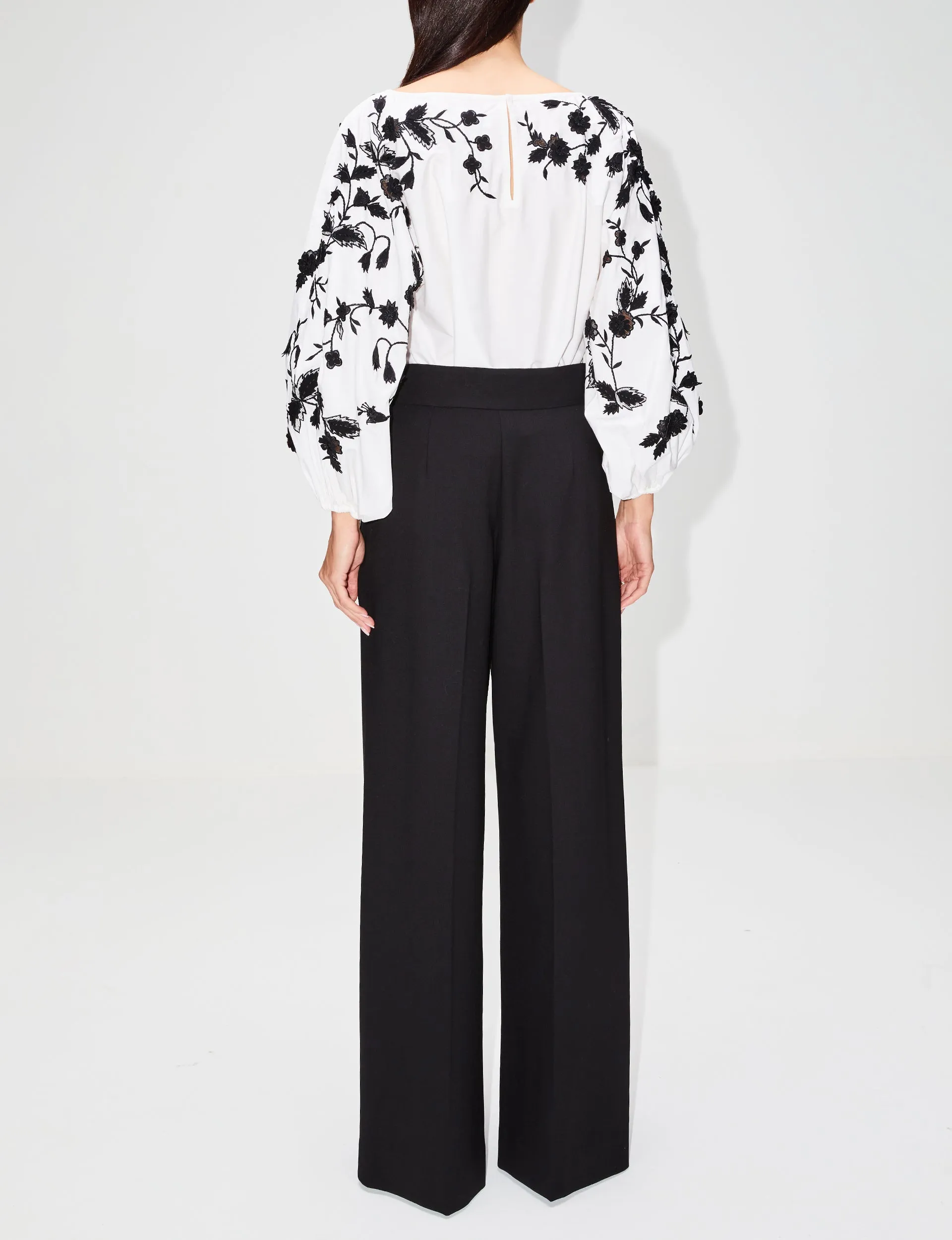 High Waisted Wide Leg Pant