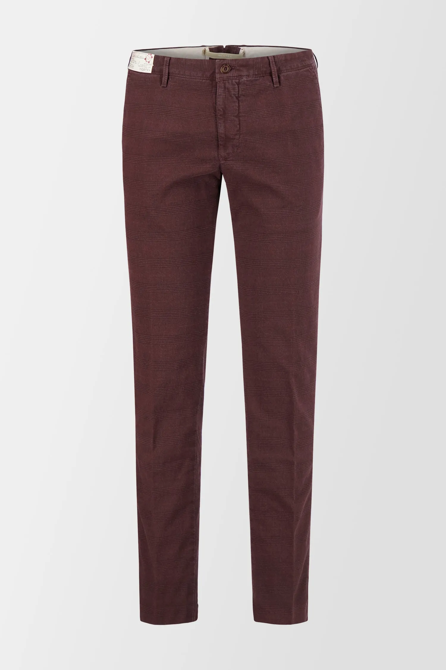 Incotex Burgundy Trousers