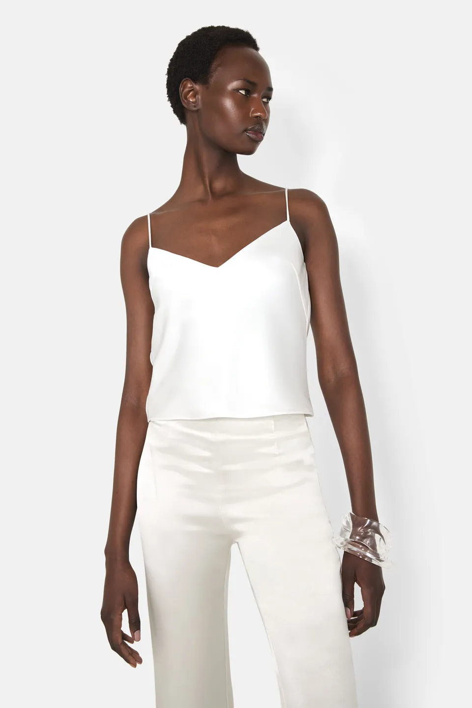 Ischia Cropped Bridal Camisole