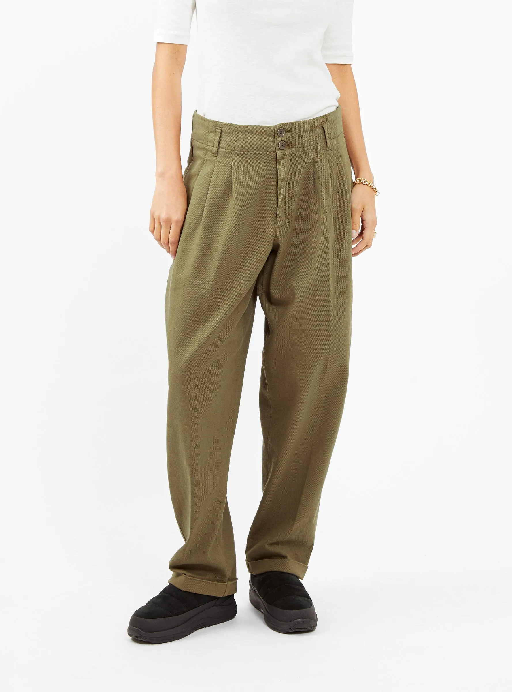 Keaton Trousers Olive