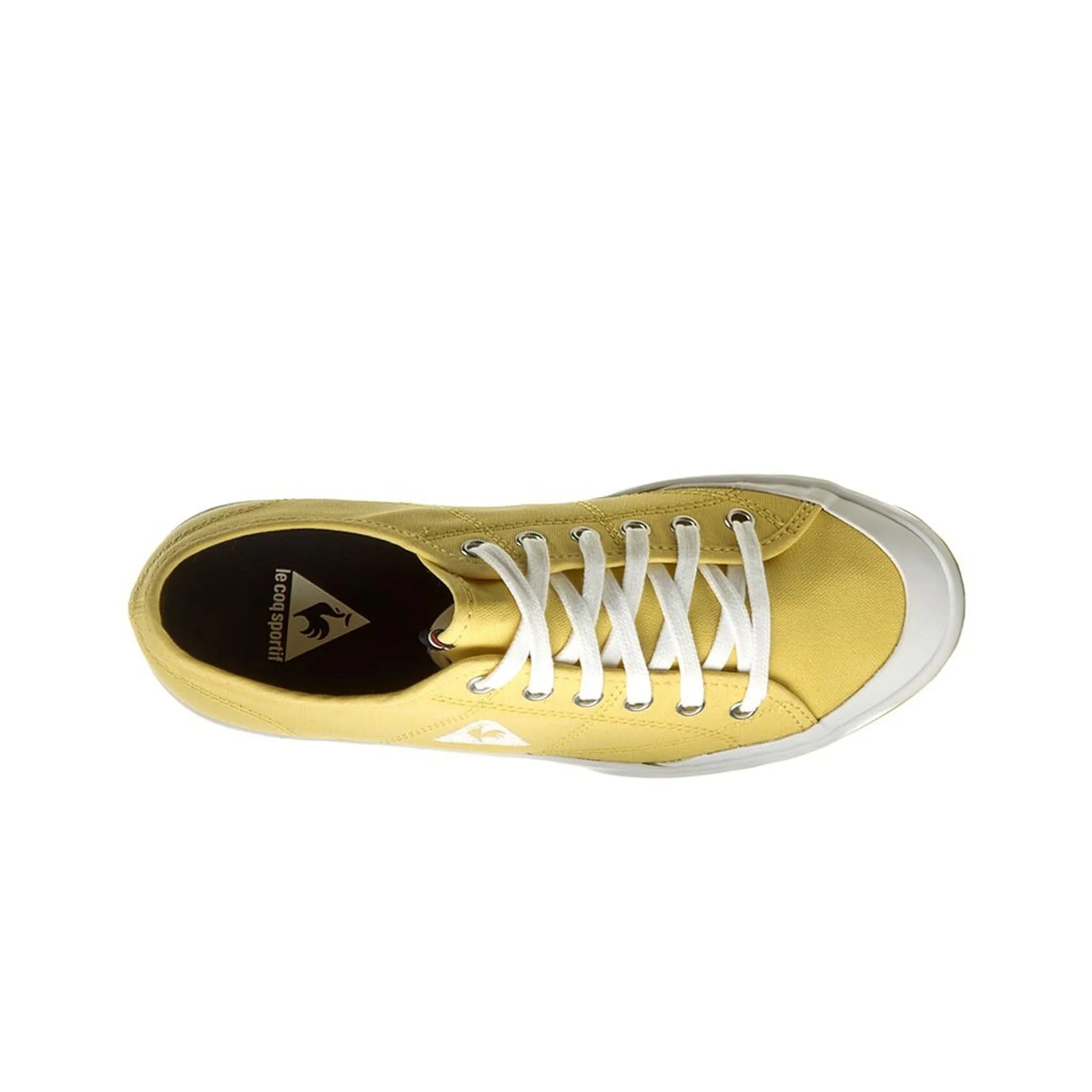 Le Coq Sportif Grandville Womens Yellow Plimsolls