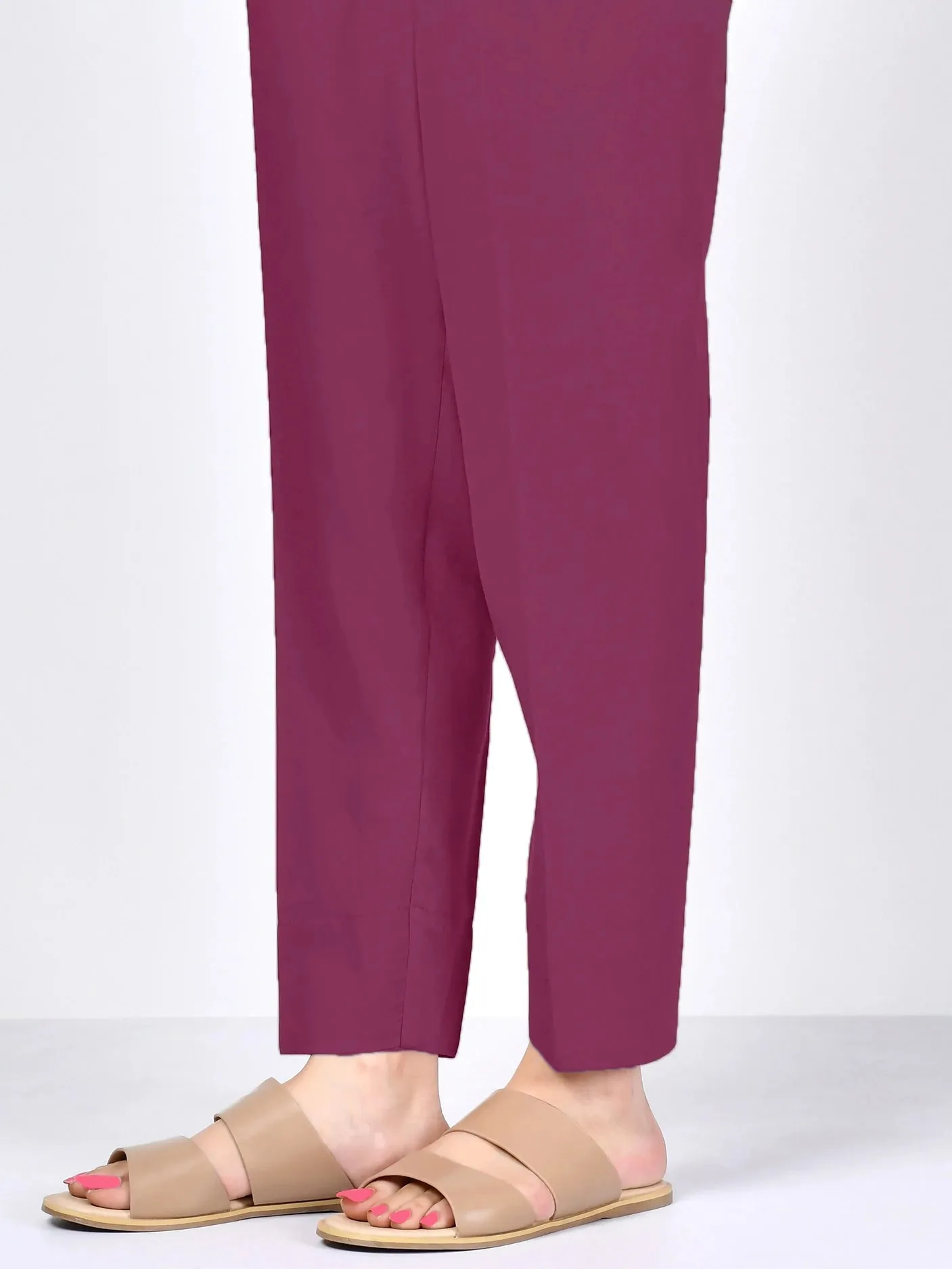 Limelight Magenta Cambric Trouser (P6025TR)