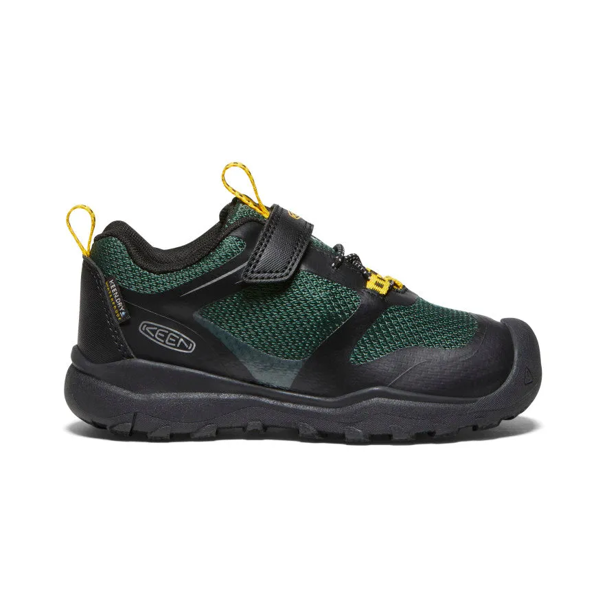 Little Kids' Wanduro Waterproof Shoe  |  Black/Greener Pastures