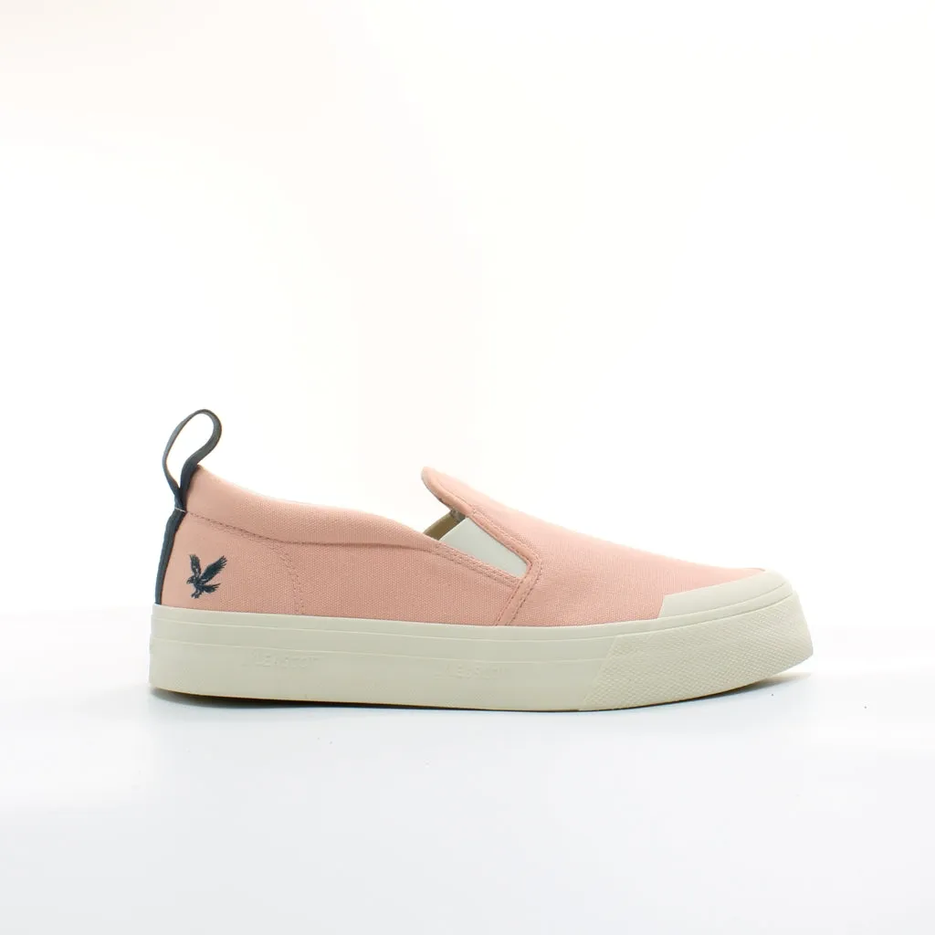 Lyle & Scott Duncan Mens Pink Plimsolls