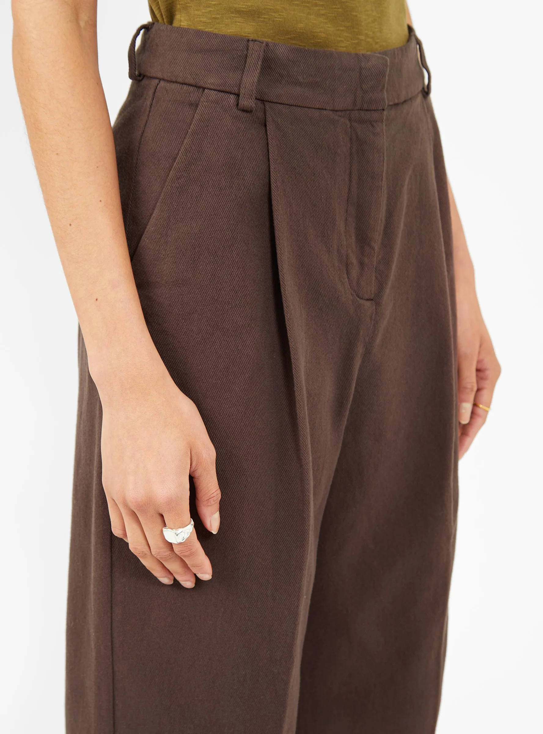 Market Trousers Brown