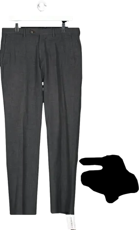 Massimo Dutti Grey Tailored Trousers UK XL