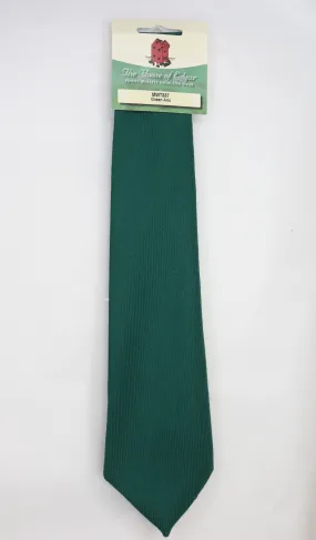 Mens House of Edgar Woollen Tie - Ancient Green