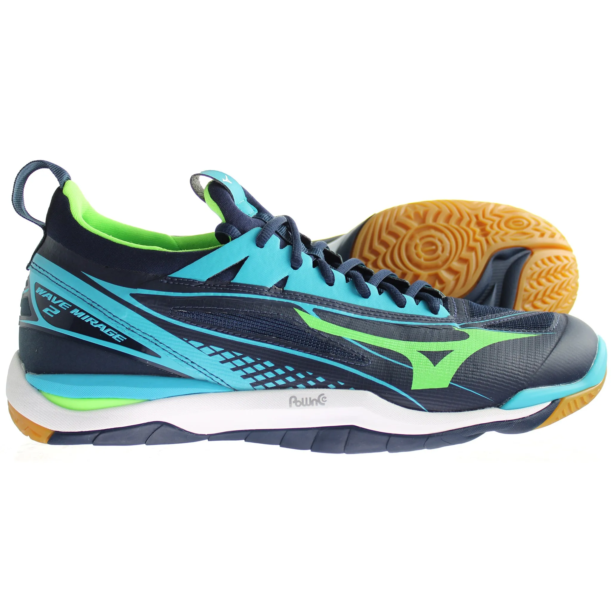 Mizuno Handball Wave Mirage 2 Mens Blue Trainers