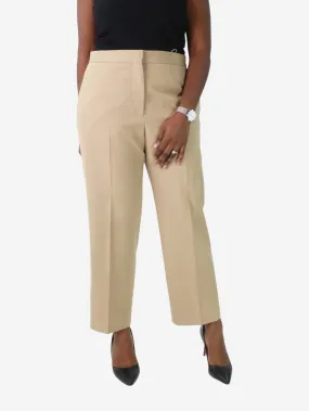 Neutral tailored trousers - size DE 42