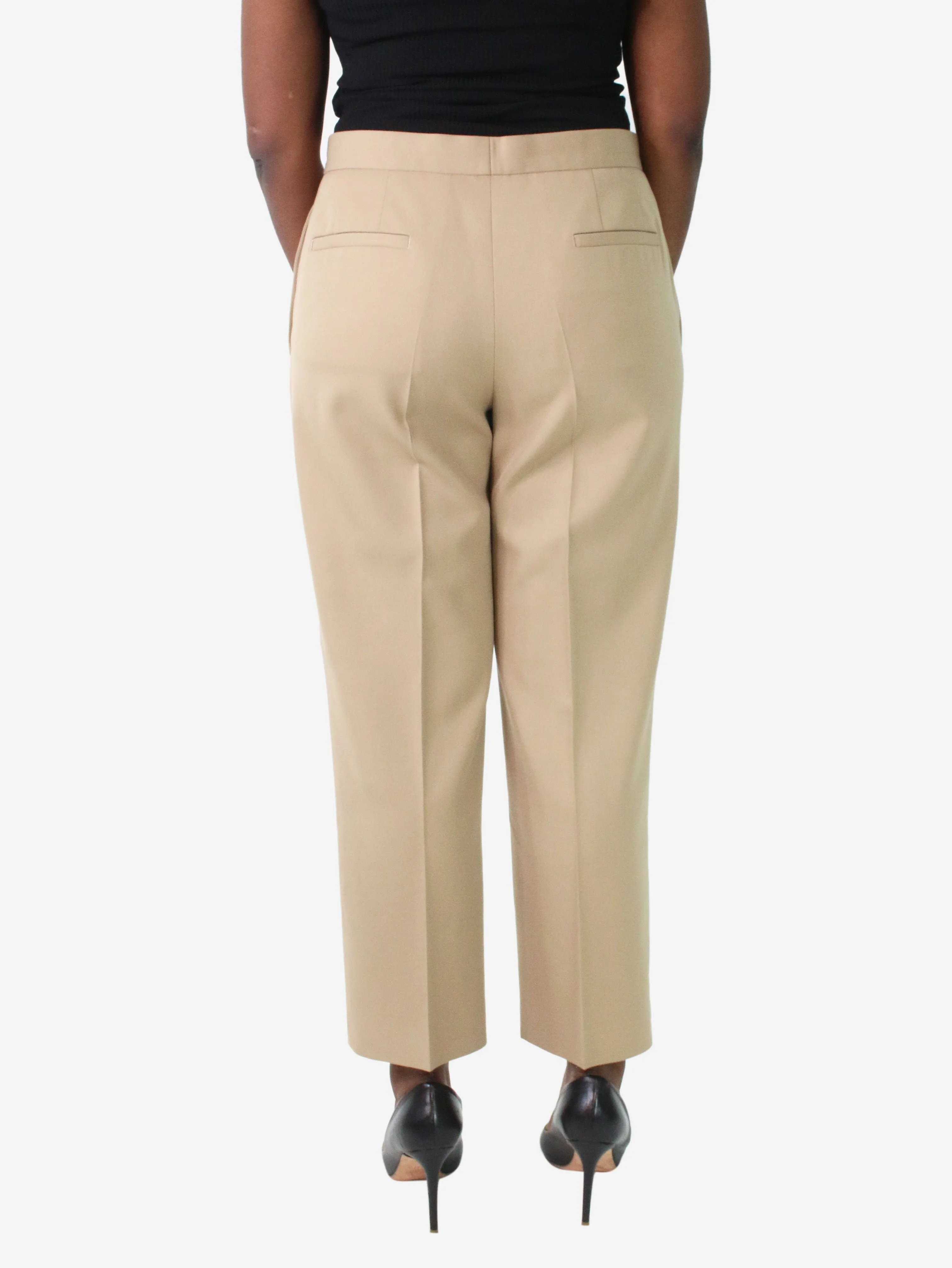 Neutral tailored trousers - size DE 42