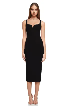 Nookie Romance Midi Dress - Black