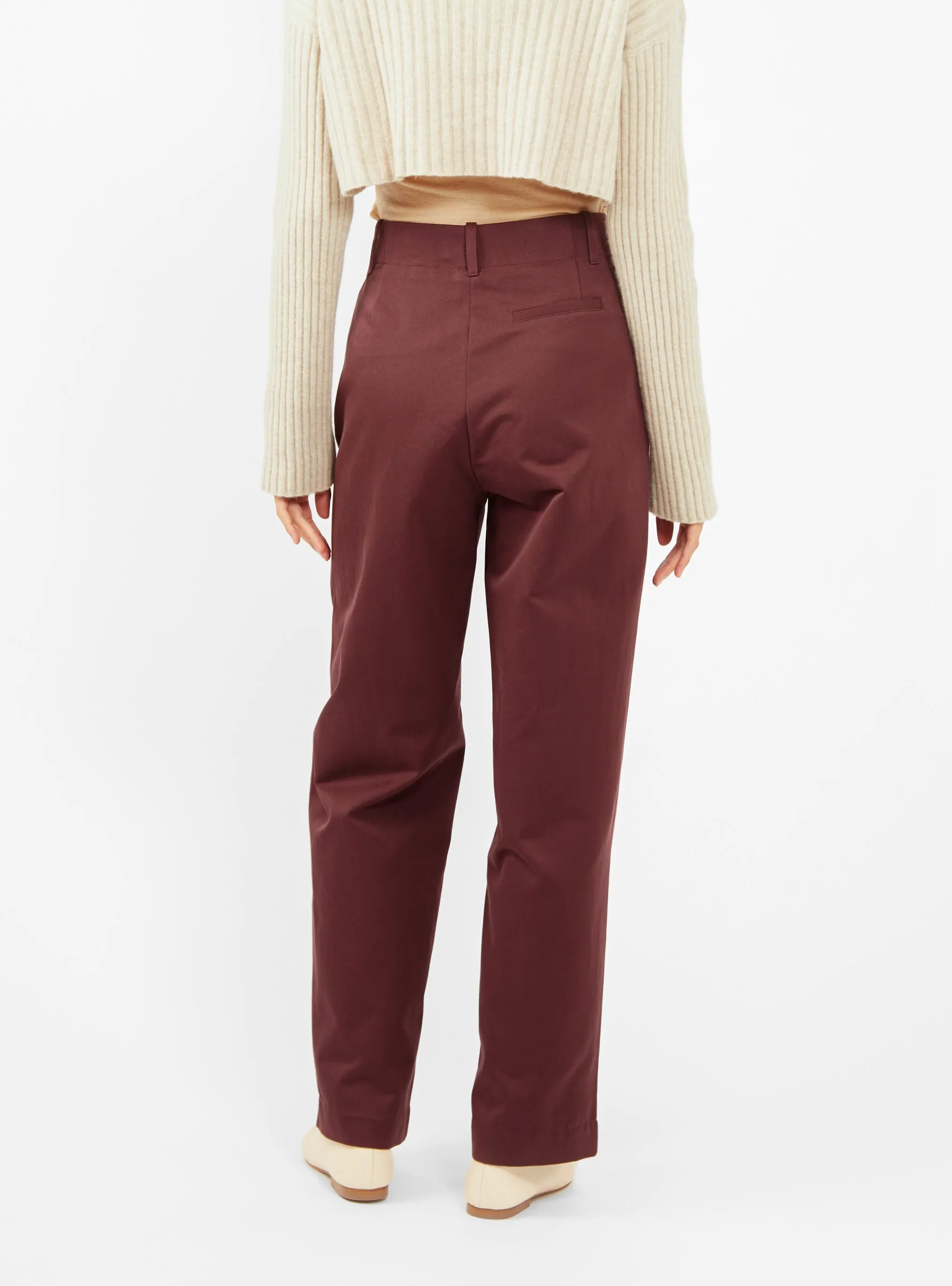 Painter Trousers Burgundy