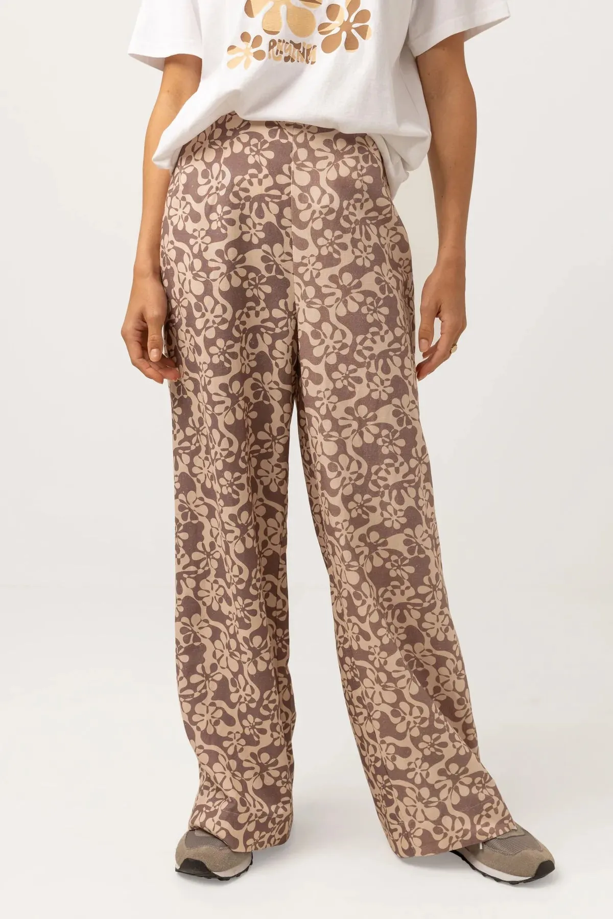 Pantalon Wide Leg Drifter Floral