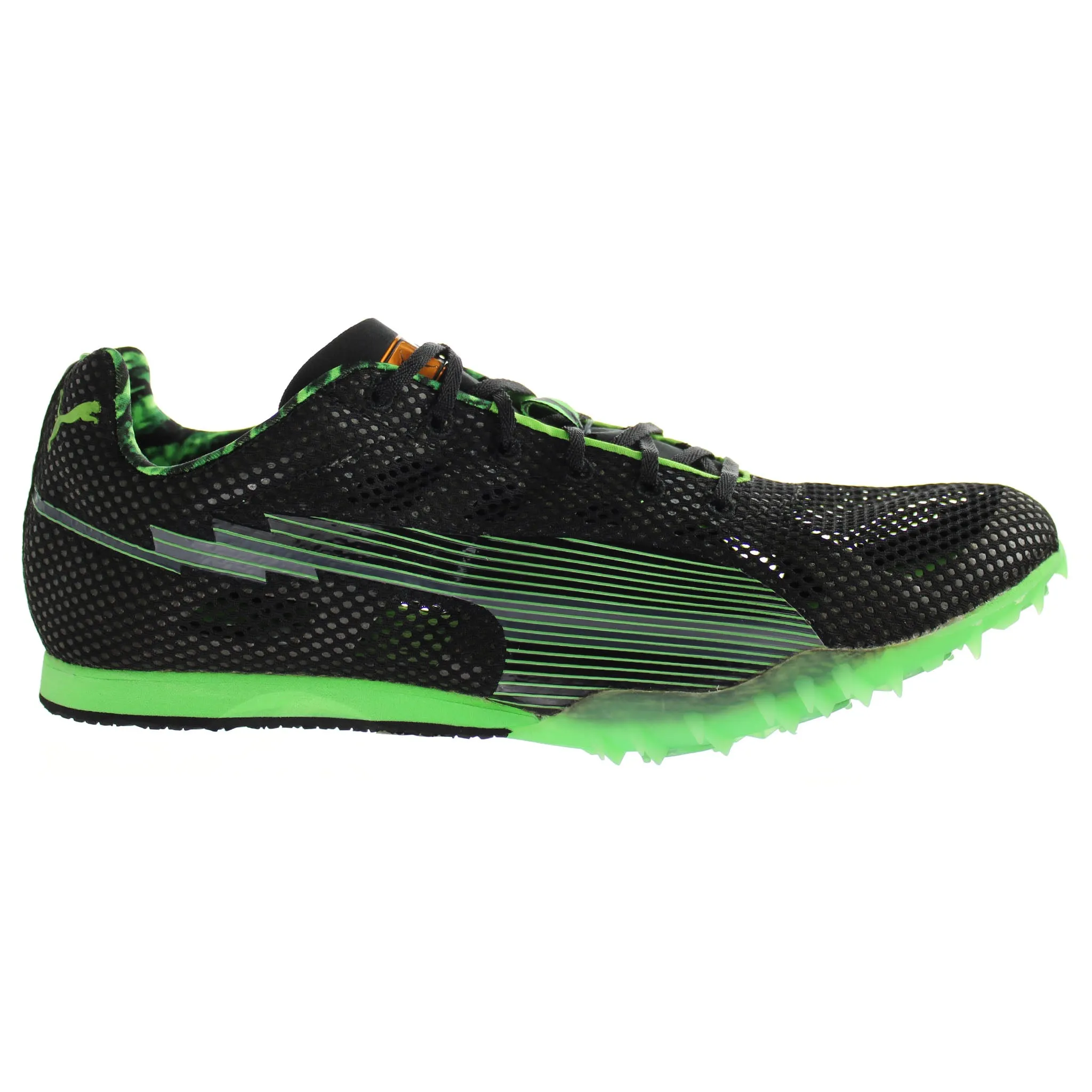 Puma Bolt evoSpeed Mid Dist Black Mens Running Trainers