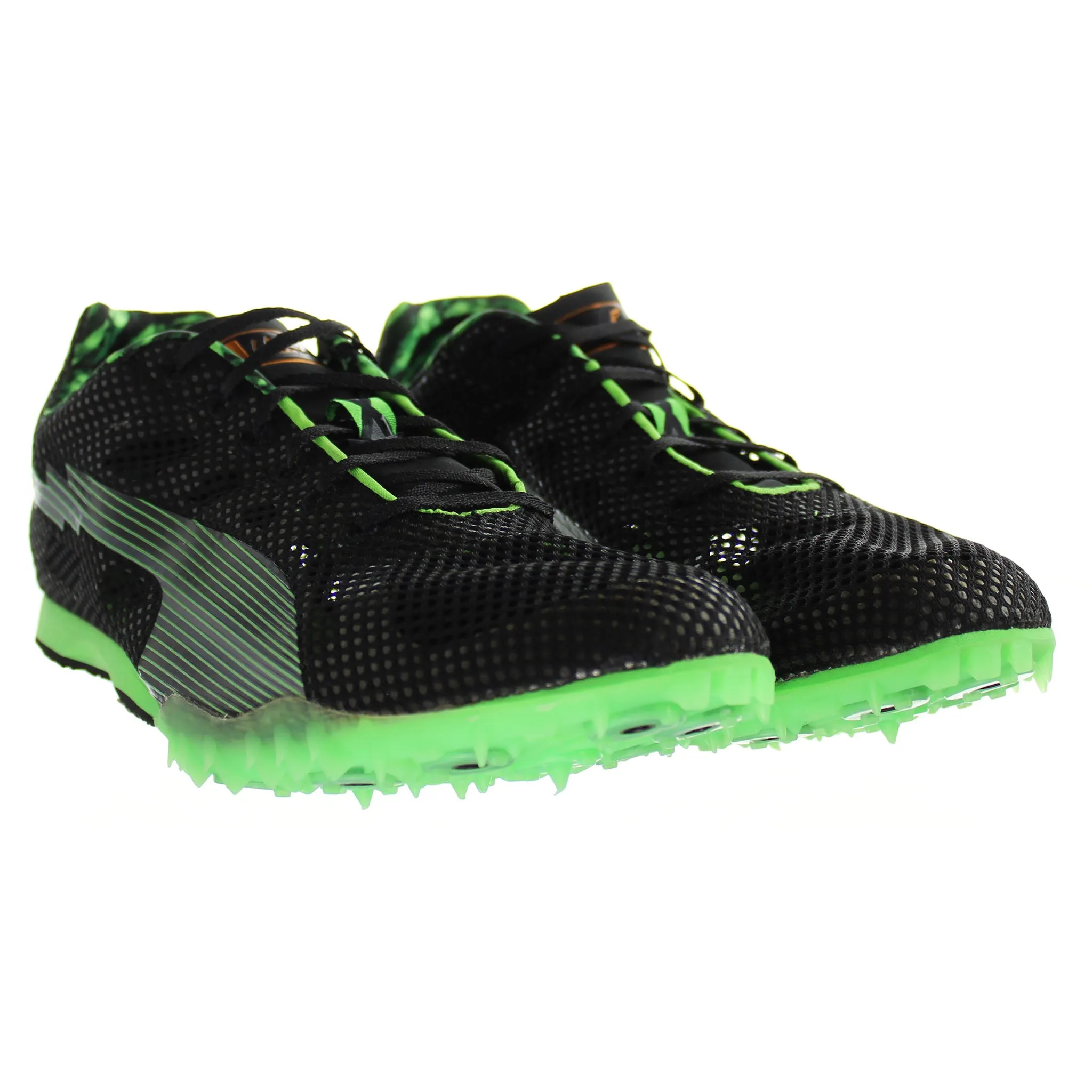 Puma Bolt evoSpeed Mid Dist Black Mens Running Trainers