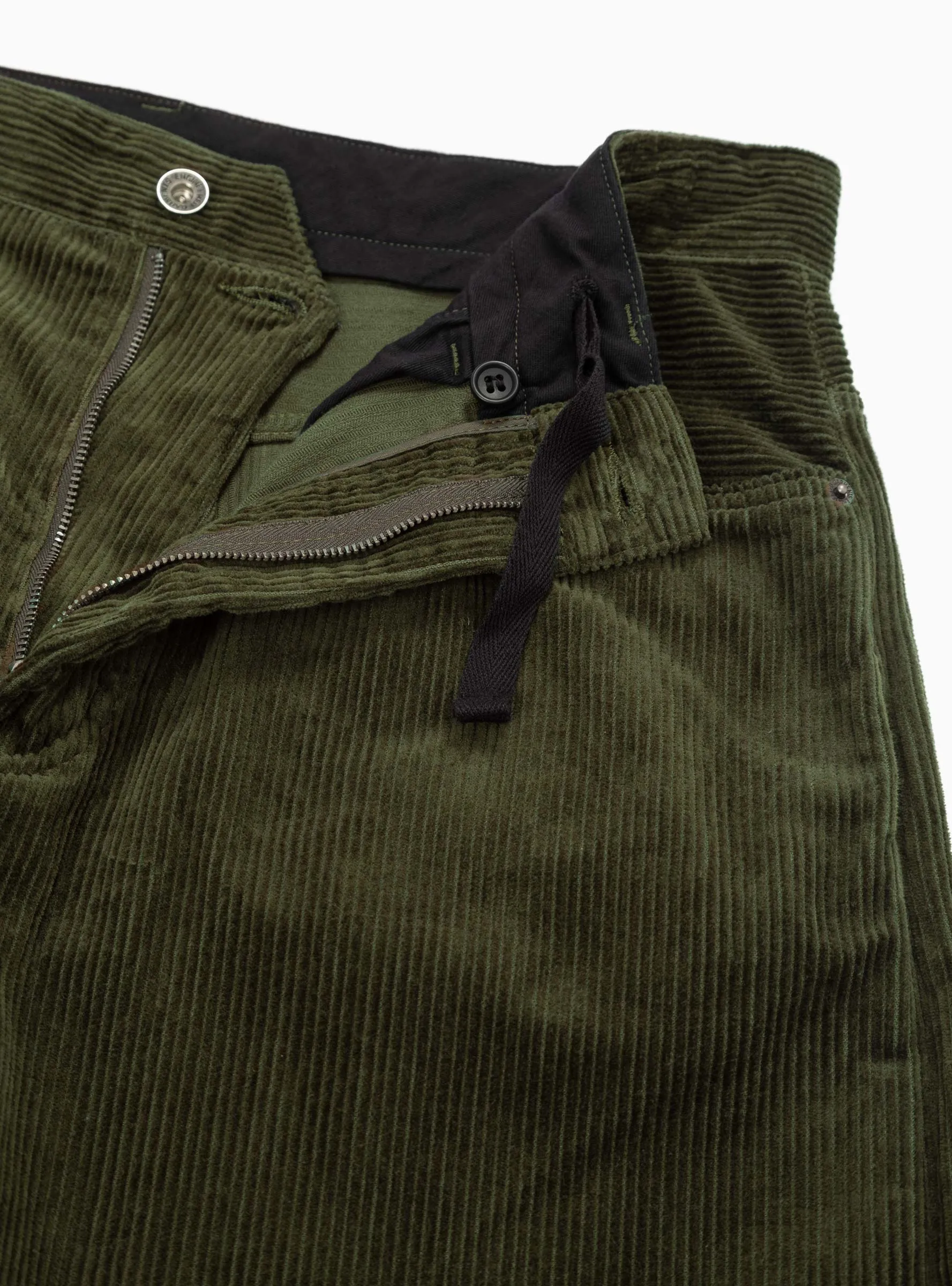 RF 8W Corduroy Trousers Olive