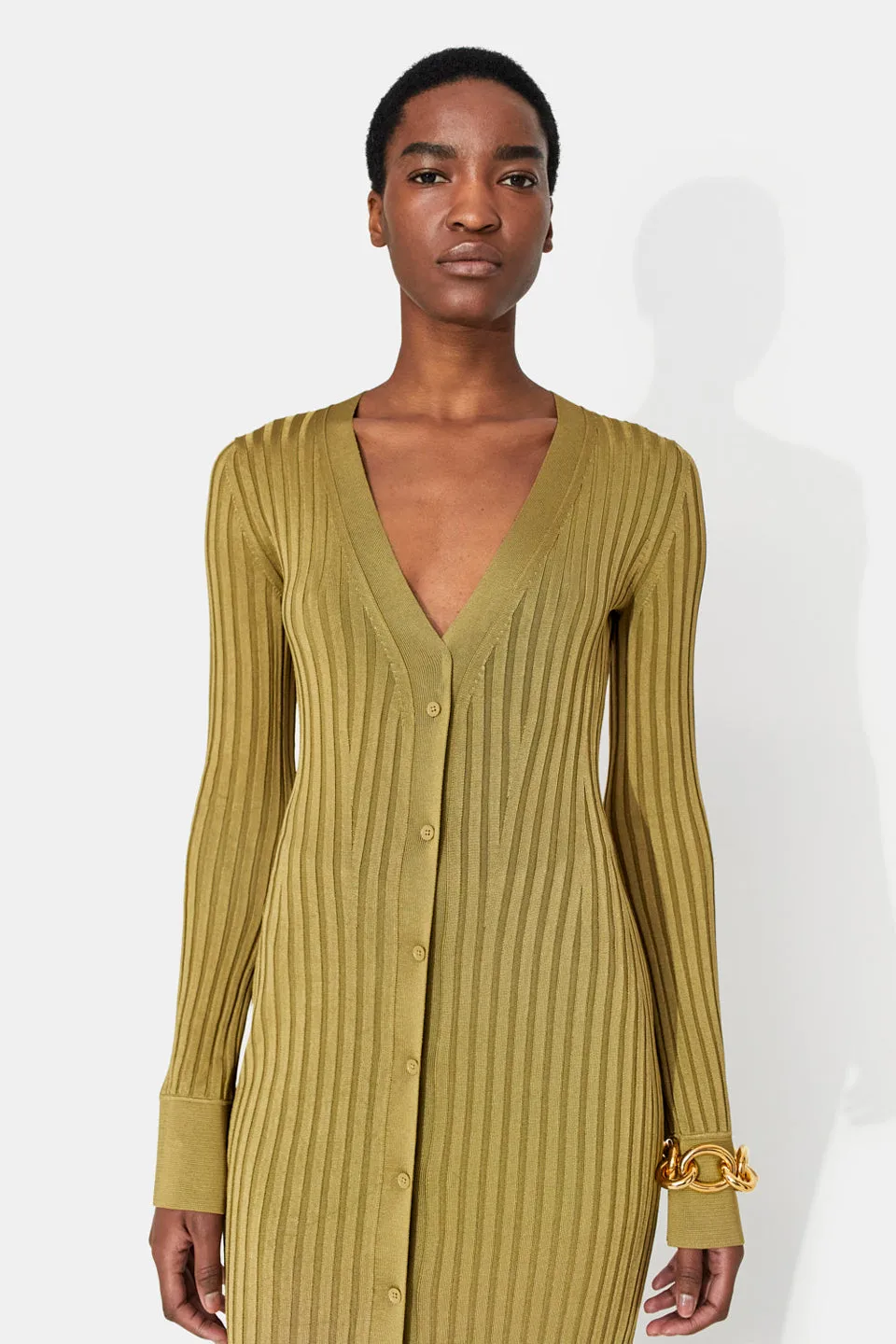 Rhea Lounge Dress - Olive