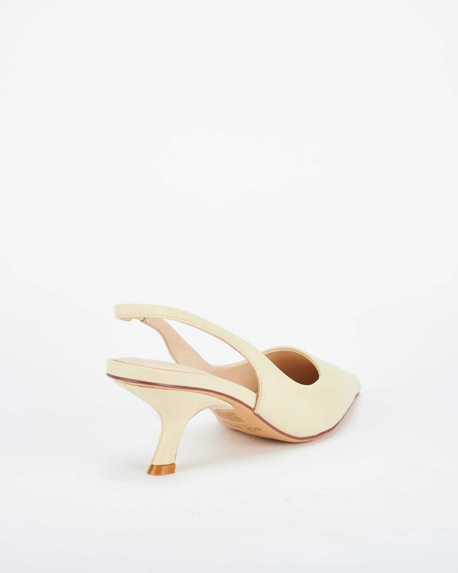 Sandra Heel Off White