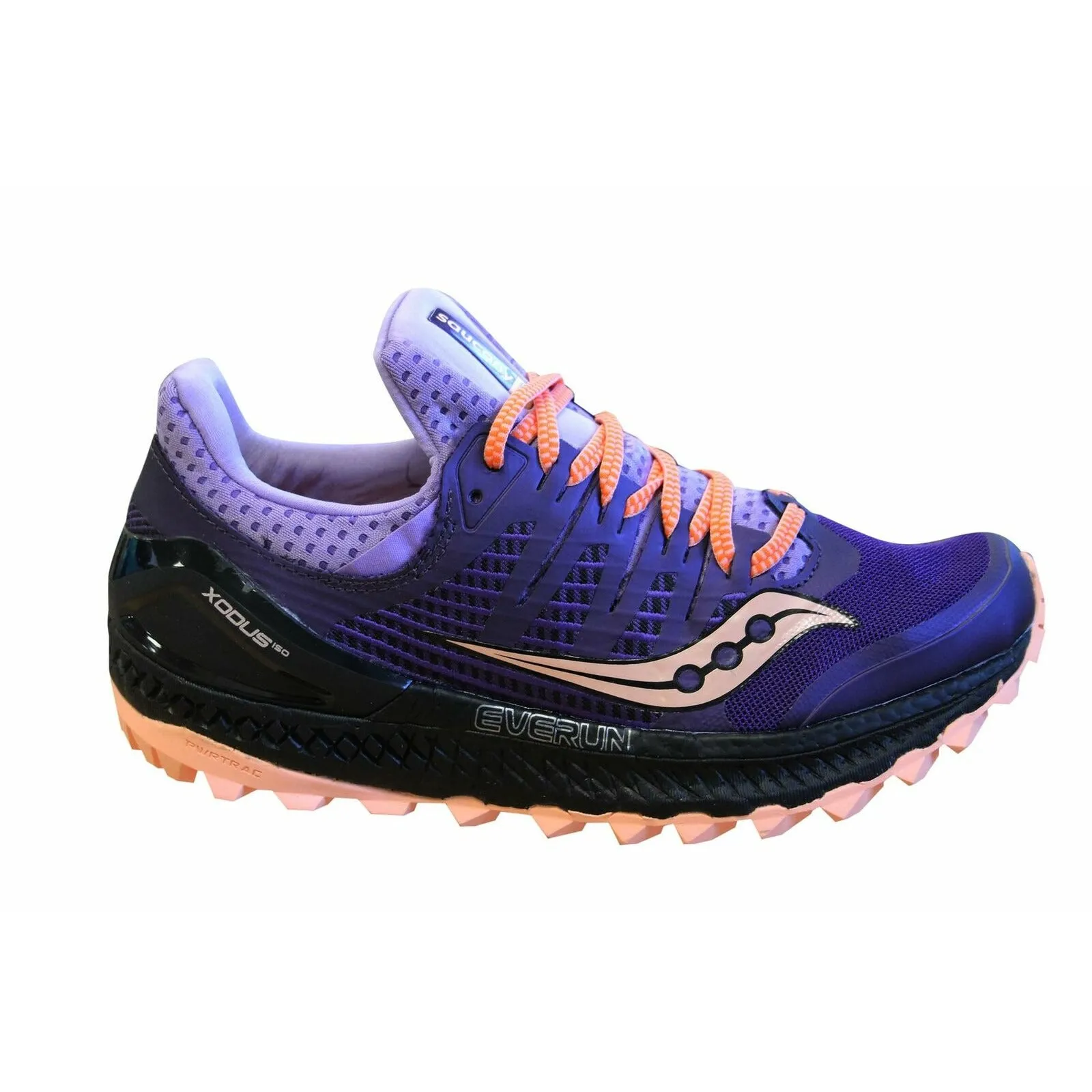 Saucony Xodus Iso 3 Purple Trainers - Womens