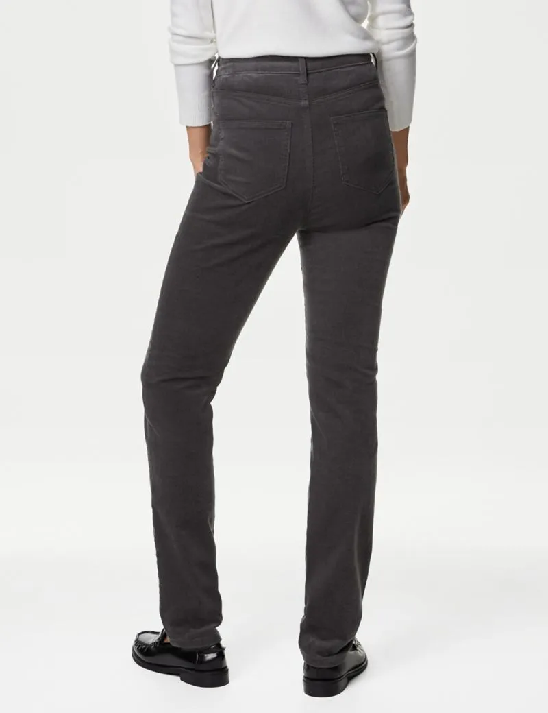 Sienna Corduroy Straight Leg Trousers