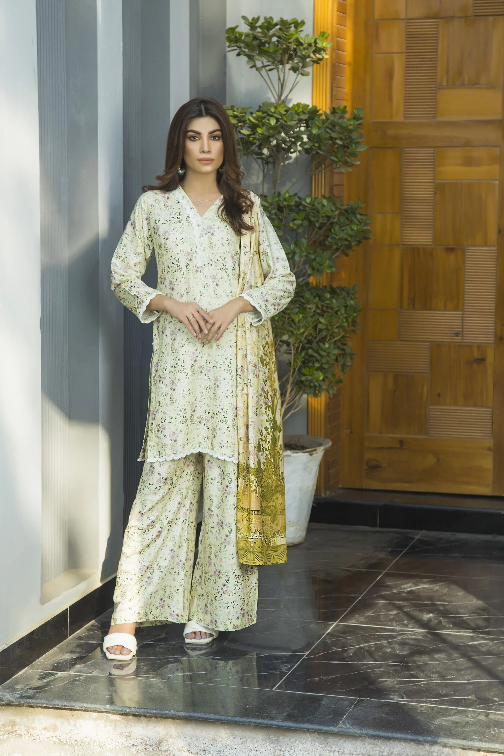 Simrans Floral Marina 3 Piece Suit SIM90