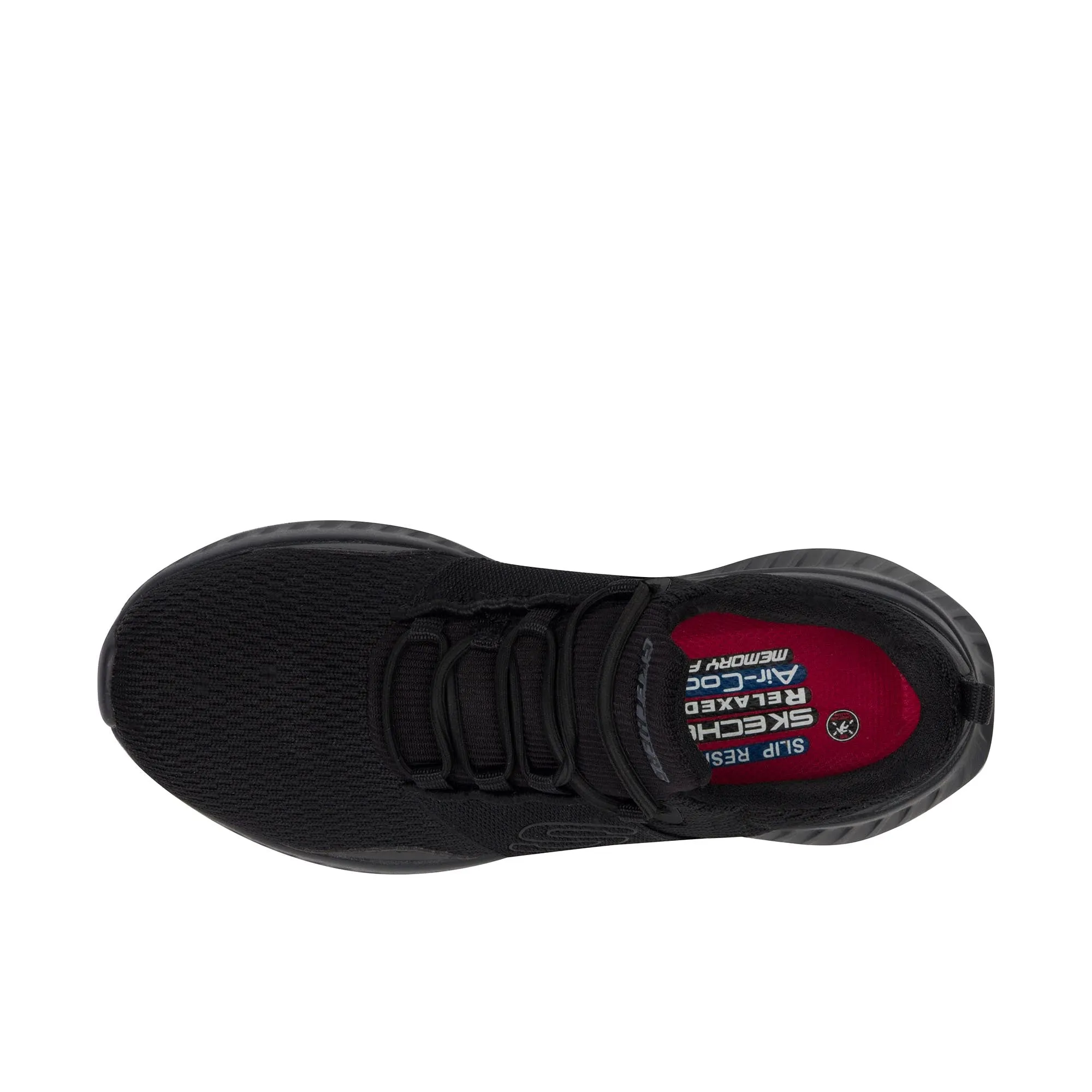 Skechers Womens Tilido Ebino Soft Toe Black