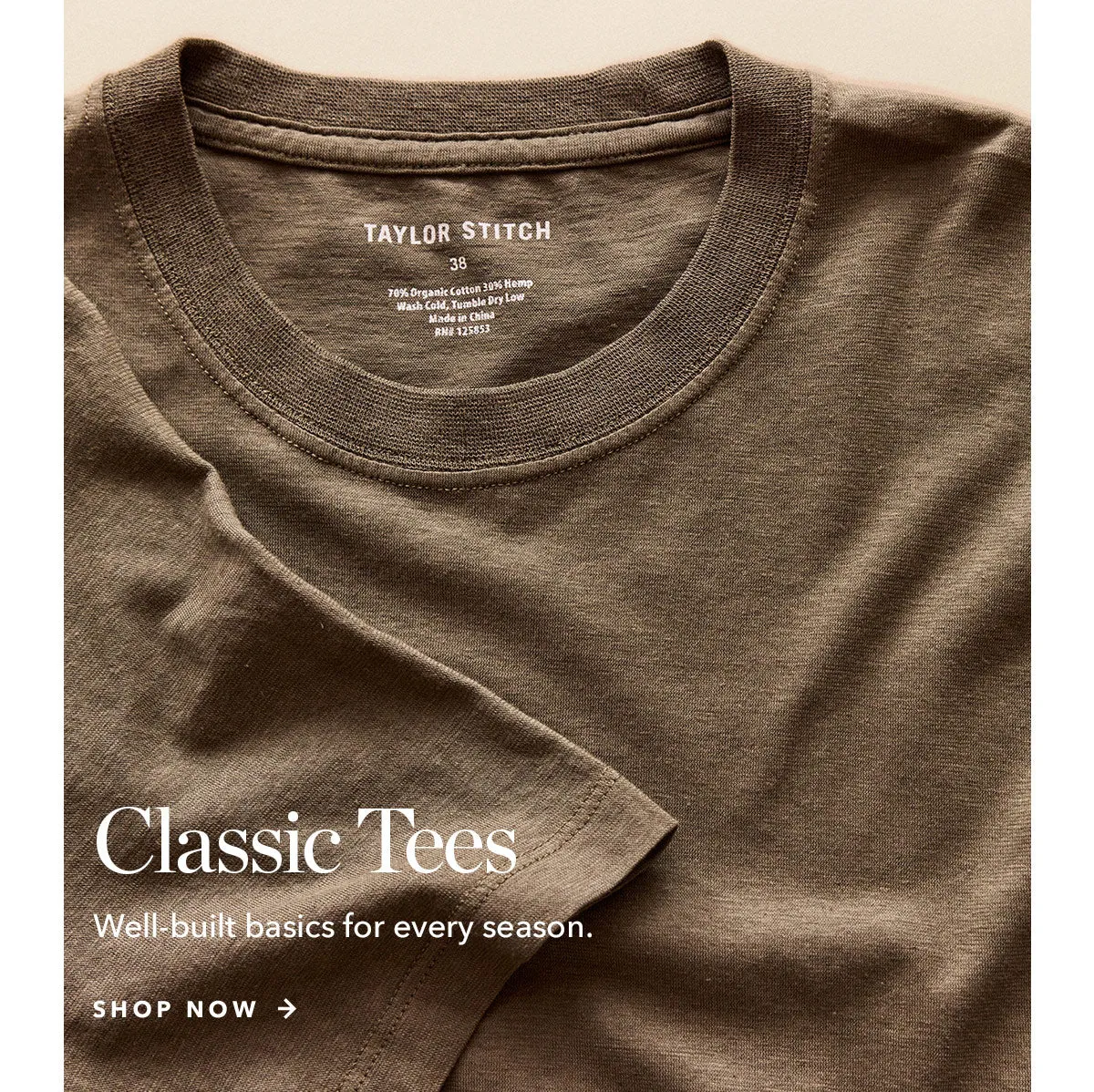 Spacer - The Organic Cotton Tee - Classic Tees