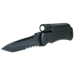 Spark Folding Knife with Fire Striker & Torch