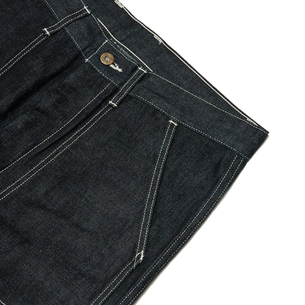 The Real McCoy's 8HU Denim Double-Knee Work Trousers Indigo MP19017