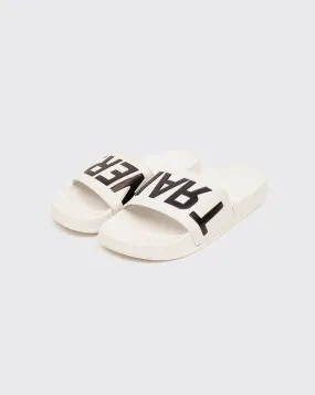 trainers v2 logo slide white