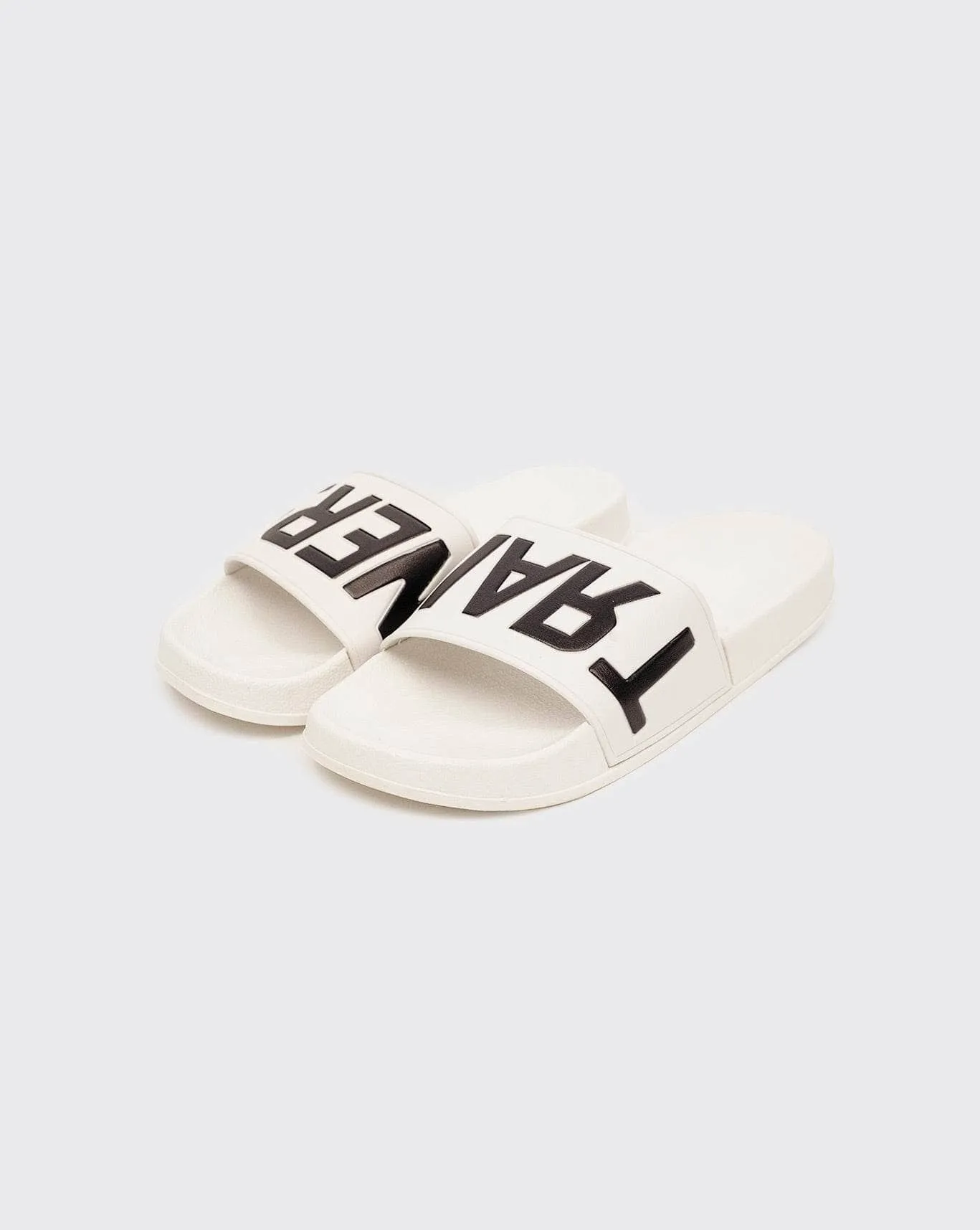 trainers v2 logo slide white