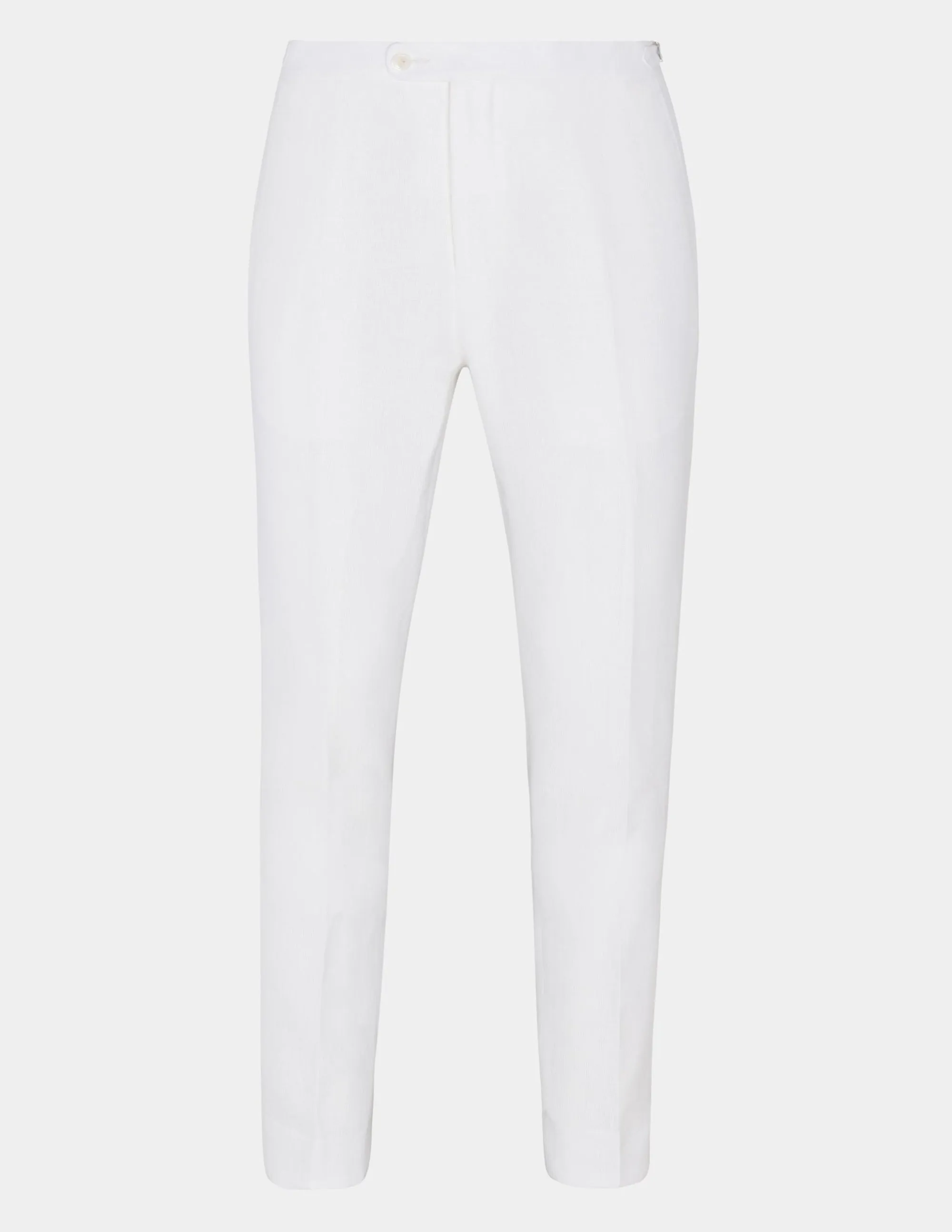 White Linen Trousers