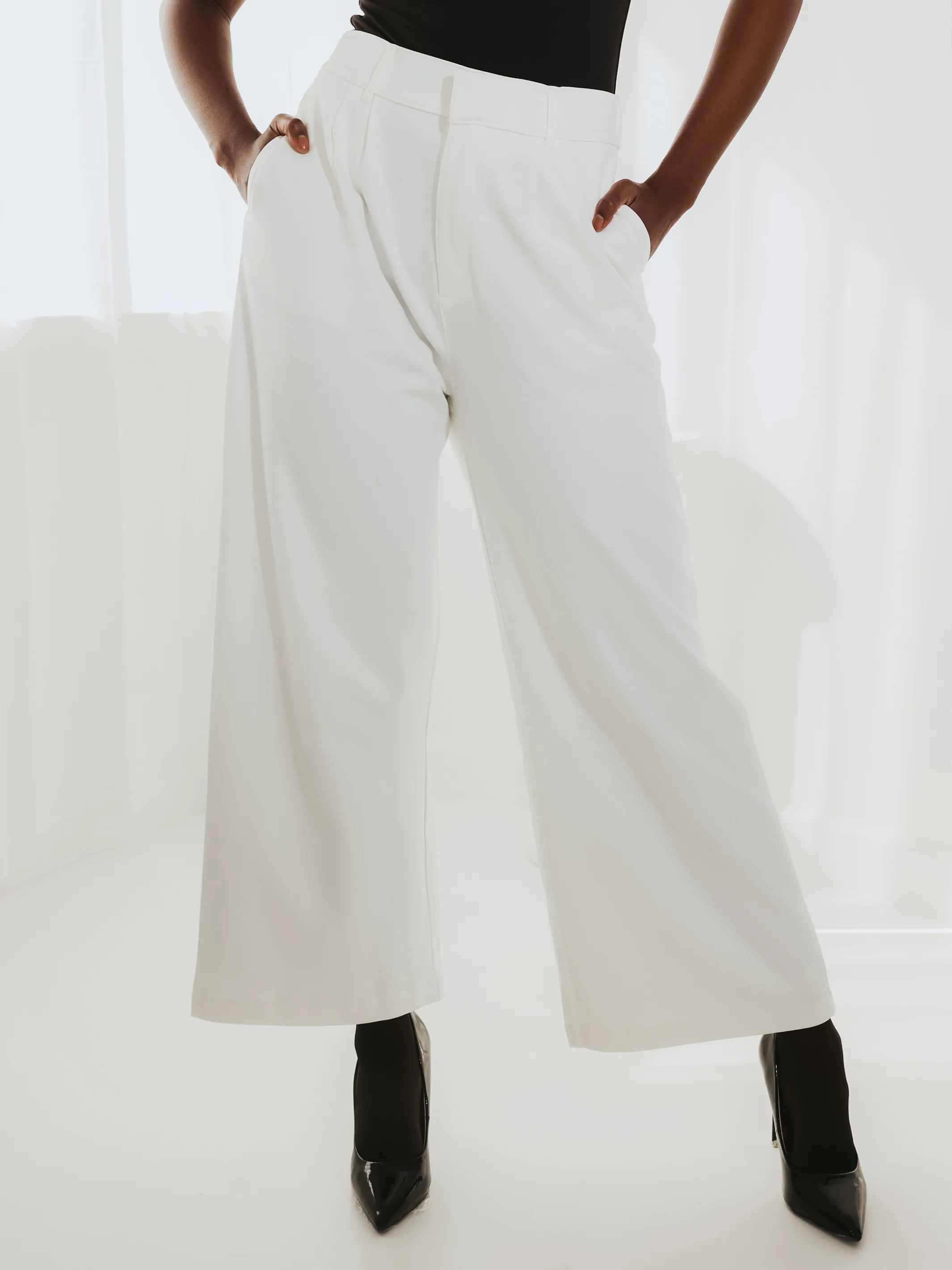 Wide Leg Trousers