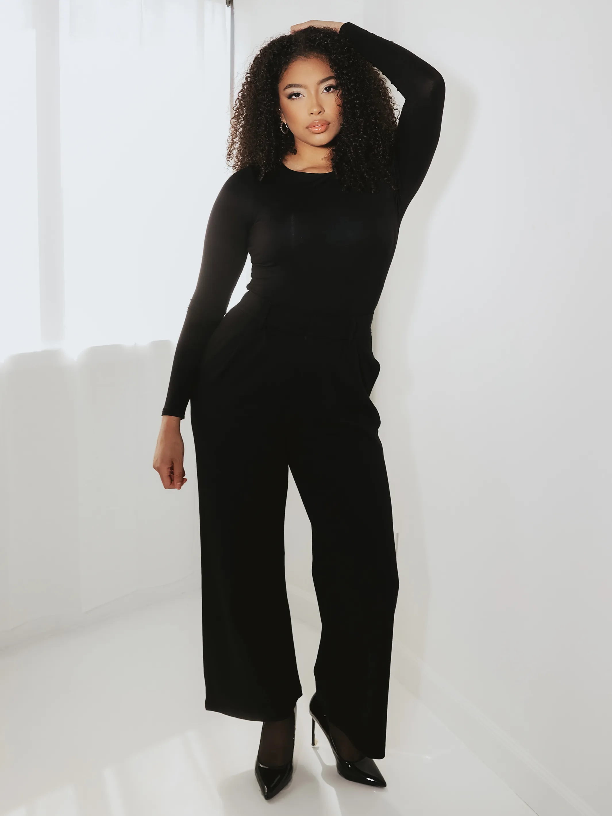 Wide Leg Trousers